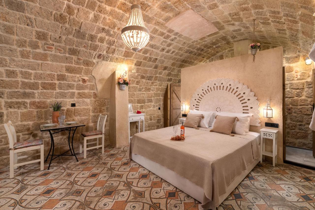 Stone Cave Suite Rhodes City Eksteriør billede